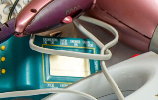 close-up van kleine elektrische apparaten