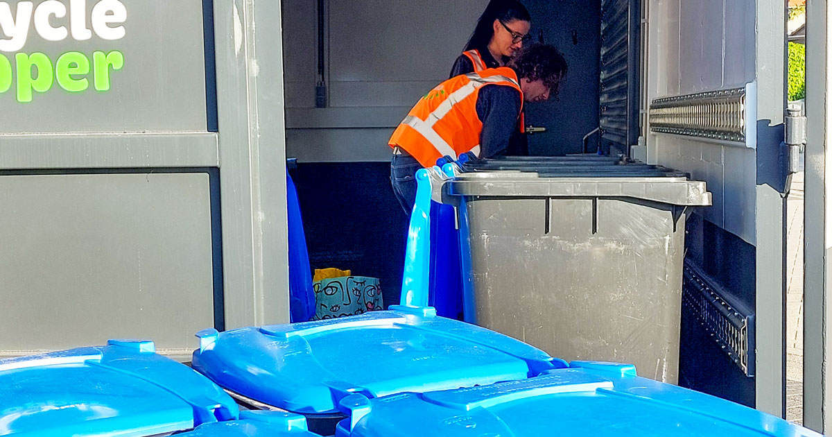 Inkijkje in De RecycleHopper