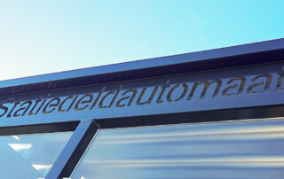 detail van statiegeldmachine