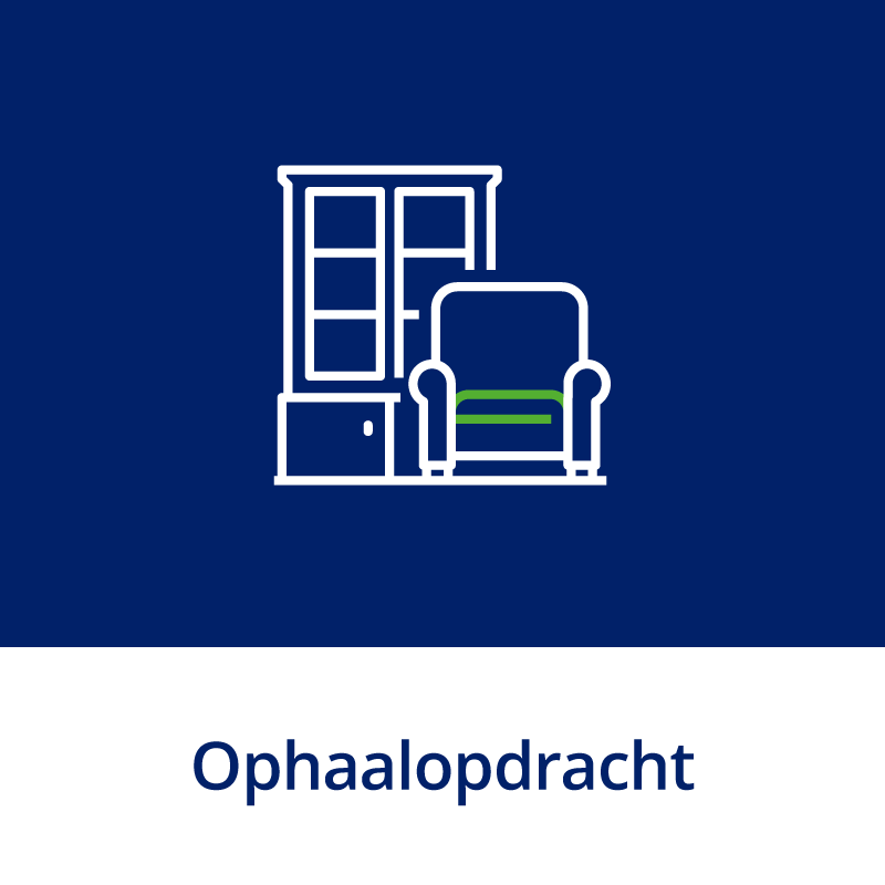 icoon ophaalopdracht grofvuil